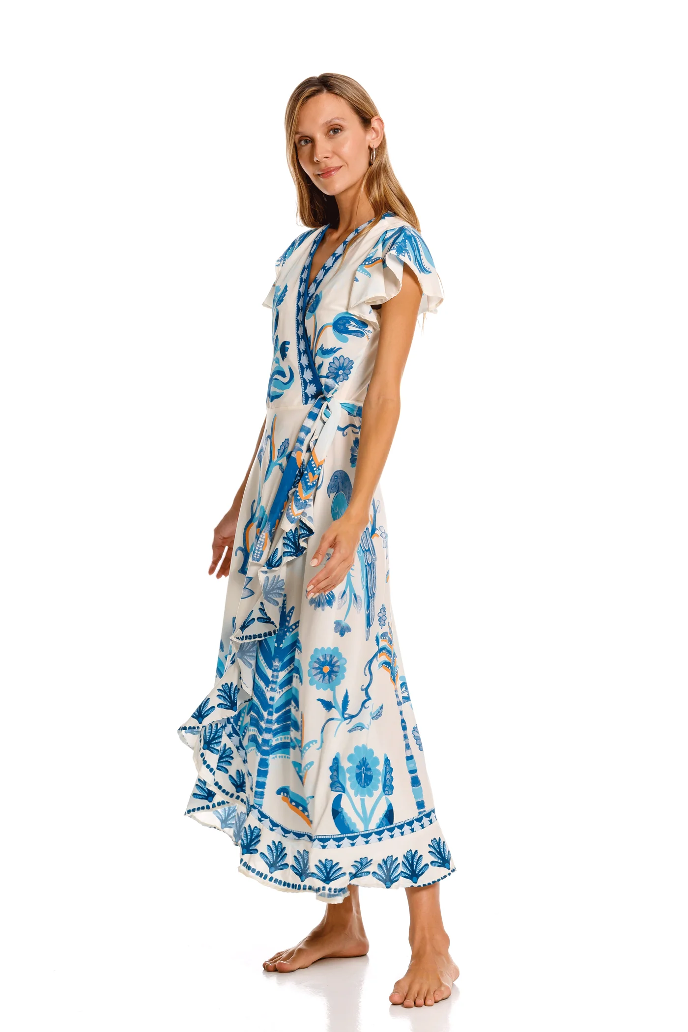 Vestido 6 Boleros Rosetta Azul – foto 2